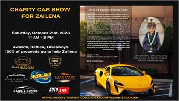 Charity Car Show for Zailena