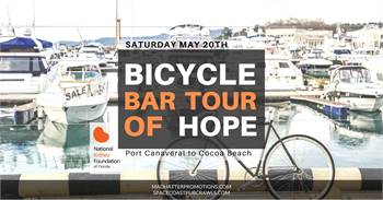 6th Annual NKF Bicycle Bar Tour of Hope, Sat. May 20, 11 am - 6 pm