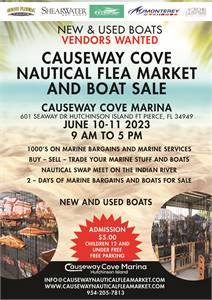 2023 Causeway Cove Nautical Flea Market and Boat Sale
