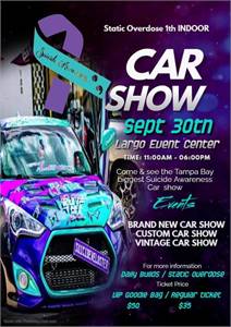 3rd Annual Suicide awareness Car Show 