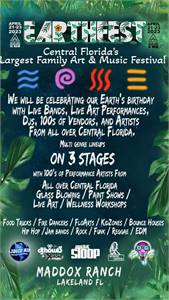 EARTHFEST2023 CENTRAL FLORIDA'S LARGEST FAMILY ART&MUSIC FESTIVAL 
