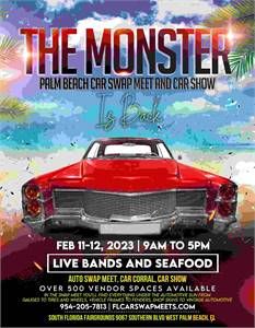 The Monster Palm Beach Car Swap Meet and Car Show is Back