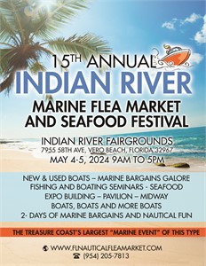Call for Vendors: Join the 15th Annual Indian River Marine Flea Market and Seafood Fe