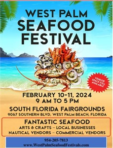 Vendors Wanted 2024 West Palm Seafood Festival