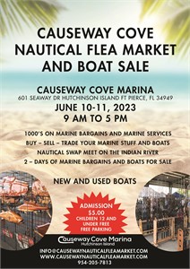 2023 Causeway Cove Nautical Flea Market and Boat Sale