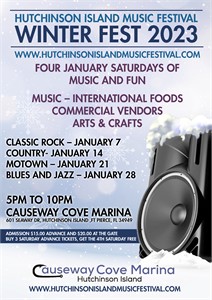 Hutchinson Island Music Festival The countdown to the Winter Fest 2023 has begun! 