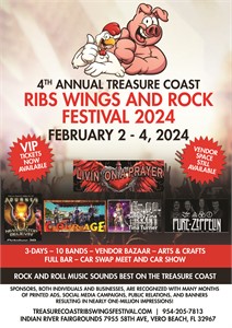 "Calling All Vendors: Join the Ultimate Fusion of Rock Music, BBQ Ribs, and Wings at 