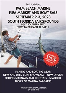 South Florida Hosts 16th Annual Palm Beach Marine Flea Market and Boat Sale
