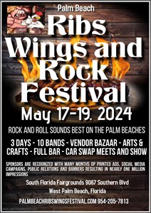 Rock Your Taste Buds and Jam Out at the 2040 Palm Beach Ribs Wings & Rock Festival